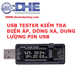 USB TEST DUNG LƯỢNG KIỂM TRA ĐIỆN ÁP, DÒNG XẢ, DUNG LƯỢNG PIN V2.0
