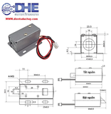 CHỐT KHÓA ĐIỆN TỪ, NAM CHÂM ĐIỆN 1054S-1 - 12VDC_V2