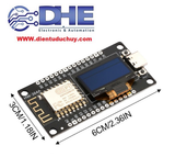 MẠCH THU PHÁT WIFI ESP8266 NODEMCU TÍCH HỢP MÀN HÌNH OLED 0.96INCH