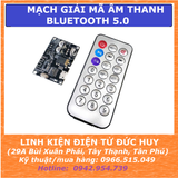 MẠCH GIẢI MÃ BLUETOOTH ÂM THANH MP3 5.0 REMOTE ĐIỀU KHIỂN TỪ XA XY-WRBT