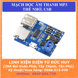 Mạch giải mã MP3 thẻ nhớ TF và USB