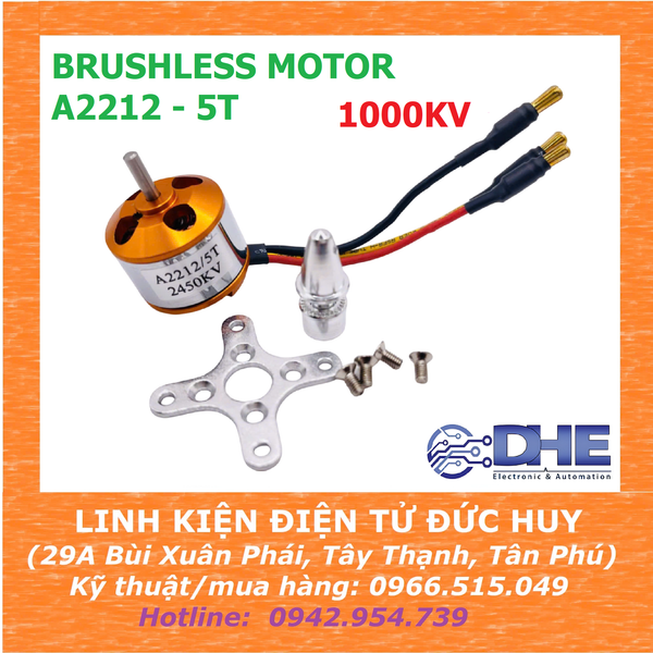 A2212 ĐỘNG CƠ KHÔNG CHỔI THAN 1000KV