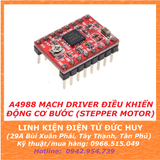 A4988 STEPPER DRIVER ĐIỀU KHIỂN ĐỘNG CƠ BƯỚC (CÓ TẢN NHIỆT)