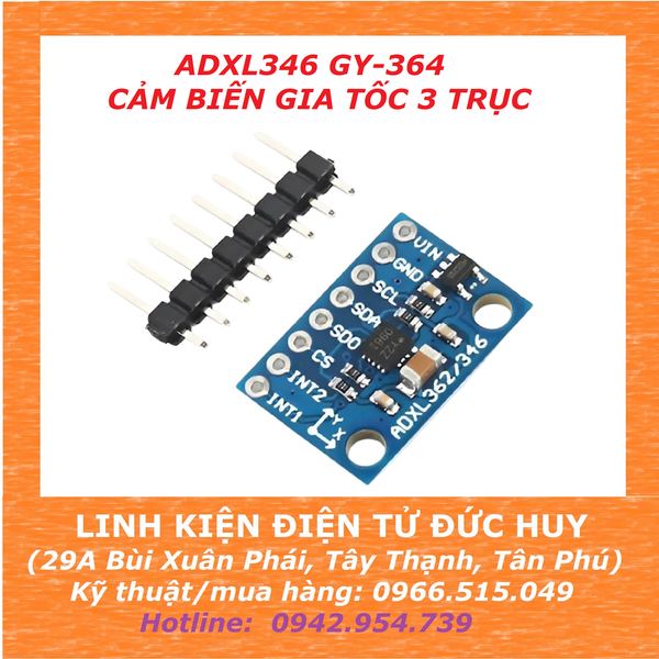 GY-346 ADXL346 Cảm biến gia tốc 3 trục