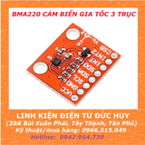 BMA220 Cảm biến gia tốc 3 trục