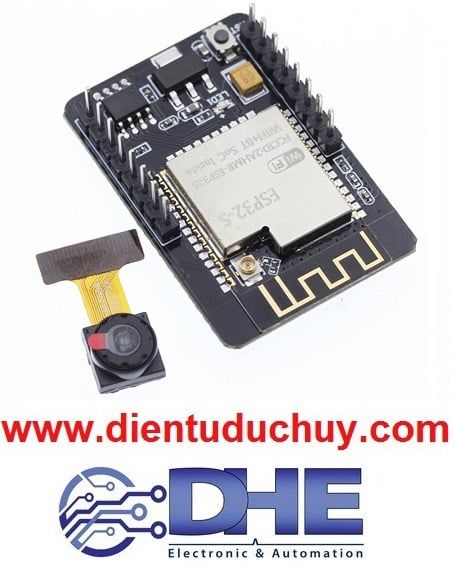 ESP32 - CAM Module camera tích hợp kêt nối WIFI + Bluetooth (có bao gồm camera OV2640)