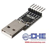 MODULE CHUYỂN ĐỔI USB - UART TTL,  CHIP CP2102, RA 6 CHÂN