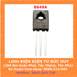 Cặp Transistor B649A/D669A NPN, PNP, TO-126