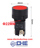 NÚT NHẤN TỰ GIỮ 22MM XB2 (1NC + 1NO)