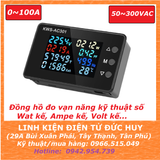 KWS AC301 Đồng hồ đo kỹ thuật số vạn năng Wat kế, Ampe kế, Volt kế AC