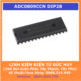 ADC0809CCN CHUYỂN ĐỔI ANALOG SANG DIGITAL 8BIT - CHẤT LƯỢNG TỐT - DIP28