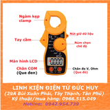 ĐỒNG HỒ ĐO VOM AMPE KẸP MT87