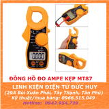 ĐỒNG HỒ ĐO VOM AMPE KẸP MT87