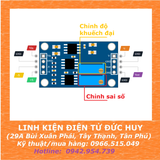 AD620 MẠCH KHUẾCH ĐẠI TÍN HIỆU MICROVOLT, MILIVOLT