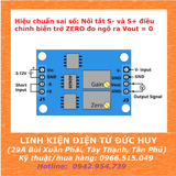 AD620 MẠCH KHUẾCH ĐẠI TÍN HIỆU MICROVOLT, MILIVOLT