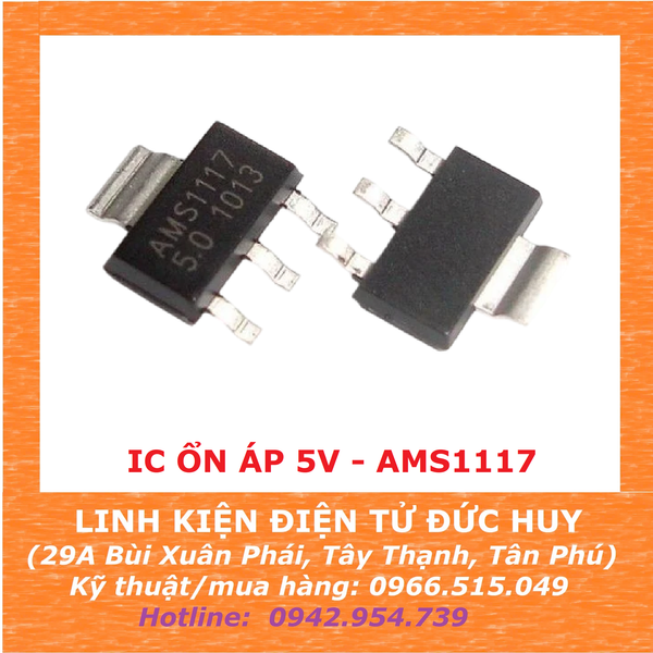 AMS1117 IC ổn áp 5V