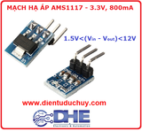 HẠ ÁP AMS1117 3.3VDC 800mA