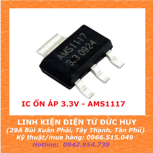 AMS1117 IC ổn áp 3.3V