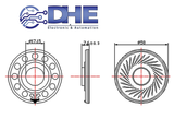 LOA 8R 0.5W (8 OHM - 0.5W), ĐƯỜNG KÍNH 40MM