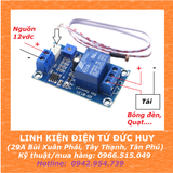 Cảm biến ánh sáng 12V quang trở relay