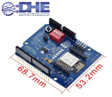ESP8266 ESP-12E Wifi shield mở rộng GPIO, giao tiếp với Arduino