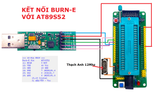 Mạch nạp Burn E PROGRAMMER (Nạp cho các dòng 89S AVR PIC EEPROM HỖ TRỢ HƠN 750 CHIP