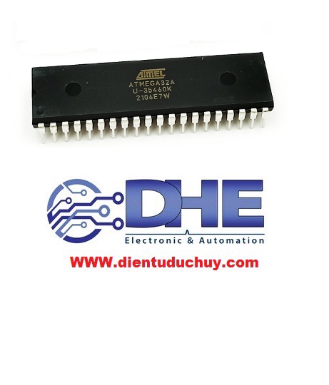 ATMEGA32A - PU, DIP 40 - VI ĐIỀU KHIỂN 8BIT, CHÍNH HÃNG, YÊN TÂM SỬ DỤNG