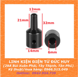 ĐẦU NỐI, KHỚP NỐI TRỤC B12 - 6MM