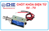 SM0837 CHỐT KHOÁ ĐIỆN LỚN V1, NAM CHÂM ĐIỆN DC KÉO ĐẨY, ĐIỆN ÁP 5~12VDC