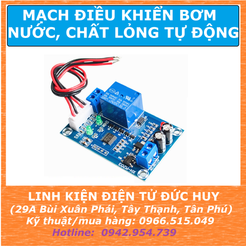 MẠCH ĐIỀU KHIỂN BƠM NƯỚC, CHẤT LỎNG TỰ ĐỘNG XH M203