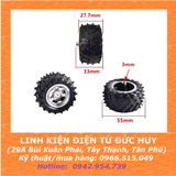 Bánh xe gai trục 3mm*55mm