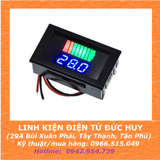 MẠCH BÁO DUNG LƯỢNG PIN, 12 - 60VDC,  CHỐNG NƯỚC, LED MÀU ĐỎ