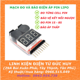 MẠCH ĐO VÀ BÁO ĐIỆN ÁP PIN LIPO 1S - 8S