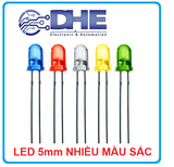 (10 CON) LED 5MM NHIỀU MÀU SẮC
