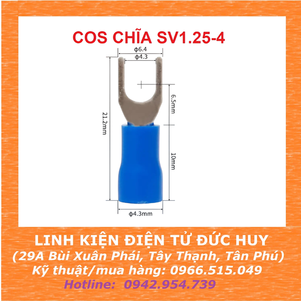 BỊCH COS CHĨA (50C) - 4.3MM