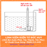 Bơm nước không chổi than 12V 5W, 240 lít/giờ