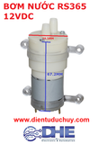 MÁY BƠM NƯỚC RS365, 12VDC, 1.2~1.5 L/phút