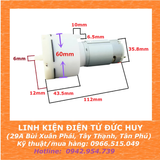 MÁY Bơm hút chân không, bơm oxy sục khí 12VDC, RS555 15L/phút