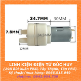 MÁY BƠM NƯỚC MINI 3.7~9VDC, 0.8 - 1.2L / PHÚT