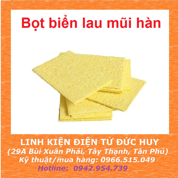 BỌT BIỂN LAU MŨI HÀN