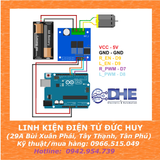 Module mạch cầu H điều khiển động cơ công suất cao BTS7960 43 Ampe