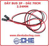 DÂY BUS 2P, DÀI 70CM, XH2.54MM