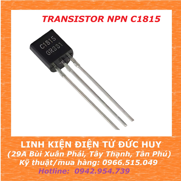 Transistor 2SC1815  C1815 (NPN)