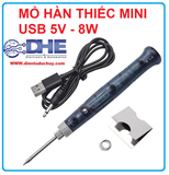 MỎ HÀN THIẾC, mỏ hàn chì MINI USB 5V 8W NHỎ GỌN CẦM TAY