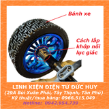 Khớp lục giác 5mm nối trục động cơ dài 18mm