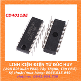 CD4011BE  IC CỔNG NAND