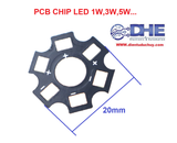 PCB BẢNG MẠCH CHIP LED 1W, 3W, 5W...