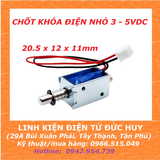 SM0420S CHỐT KHÓA ĐIỆN NHỎ 3~5VDC