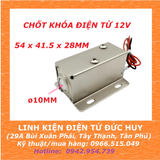 CHỐT KHÓA ĐIỆN TỪ 1054S-2 - 12VDC - 0.3AMPE _V1