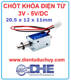 SM0420S CHỐT KHÓA ĐIỆN NHỎ 3~5VDC